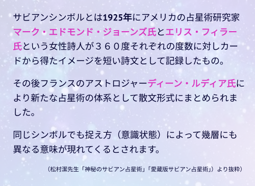 サビアンシンボルとは